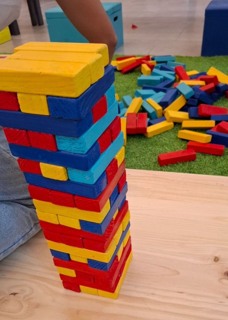 Juegos de madera gigantes